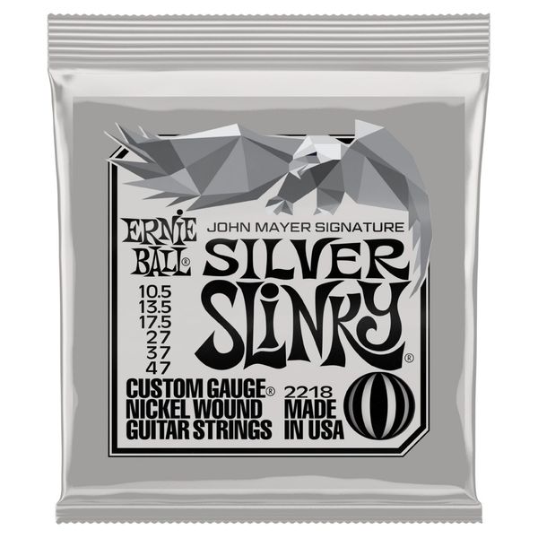 Ernie Ball 2218 John Mayer Silver Slinky El. Gitar Strenger