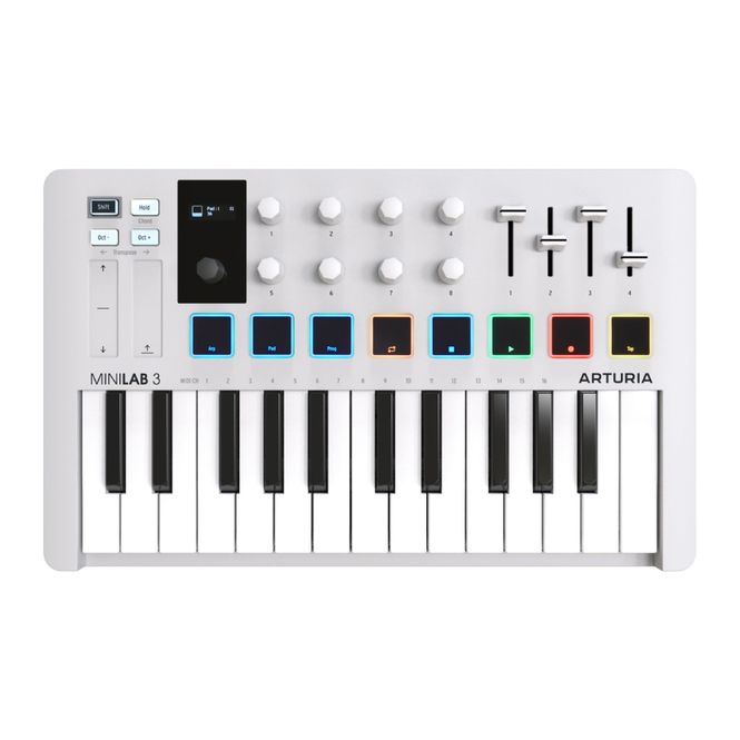 Hovedbilde Arturia MiniLab 3 White USB Controller Keyboard