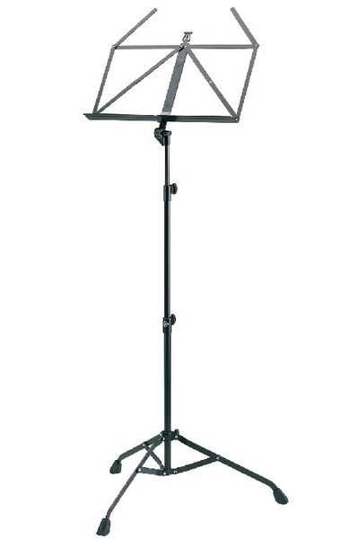 K&M 107-00-55 Notestativ, Ekstra stødig, Svart