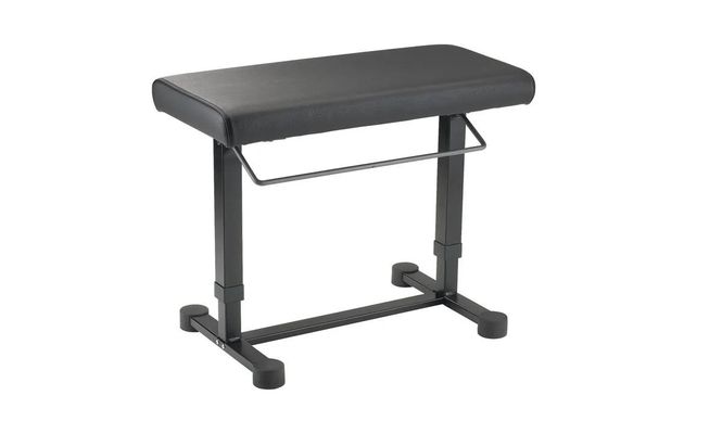 Hovedbilde K&M 14080 Uplift Pianobenk, imitert skinn, sort