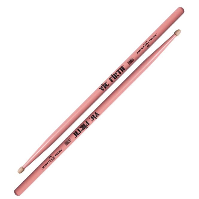Hovedbilde Vic Firth 5AP Rosa American Classic Pink Wood Tip