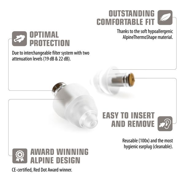 Alpine MusicSafe Ørepropper