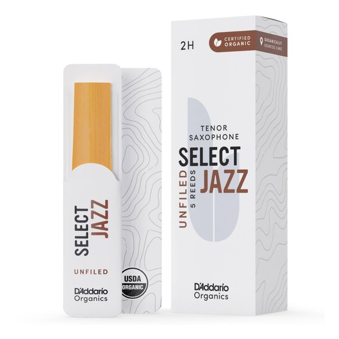 Hovedbilde D'Addario Select Jazz Unfiled Tenorsax, 2 Hard