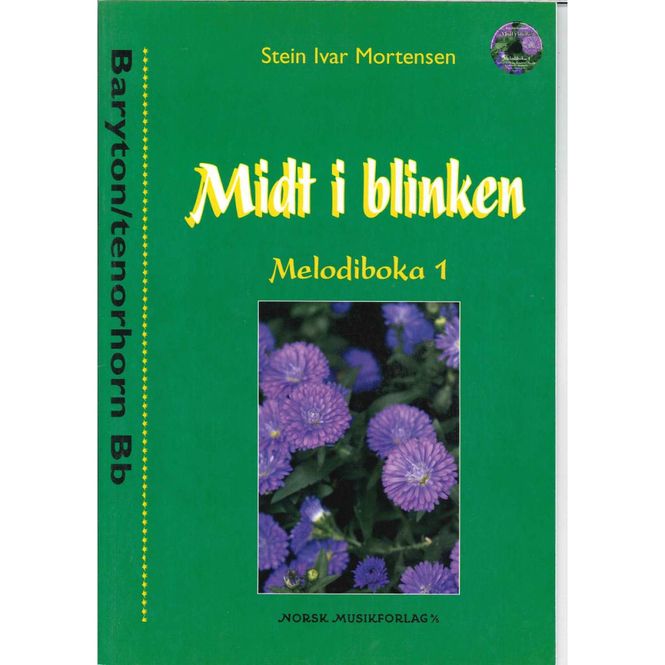 Hovedbilde Midt i Blinken Melodiboka 1 Baryton/Tenorhorn Bb
