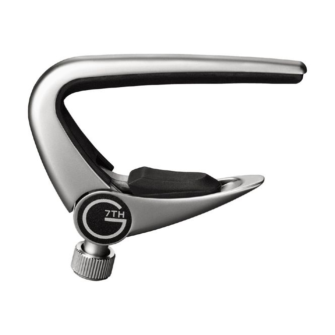 Hovedbilde G7TH Newport 12 String Capo Silver
