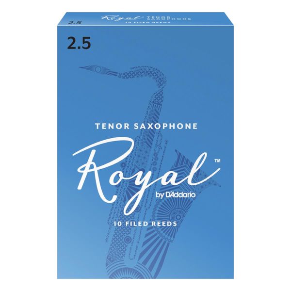 Royal by D'Addario Tenorsax 2.5, 10-pack