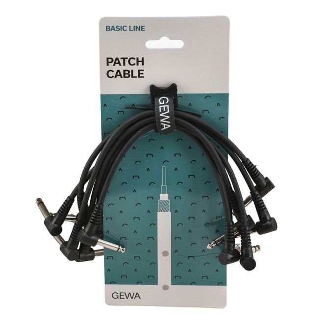 Hovedbilde GEWA Patchkabel 30cm, 6-pack