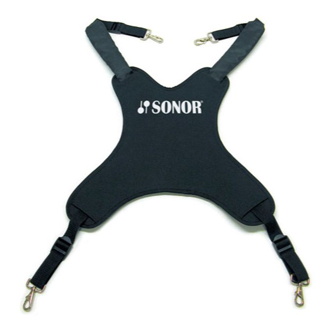 Hovedbilde Sonor PG 6561 PowerStrap for basstromme L/XL, Sort