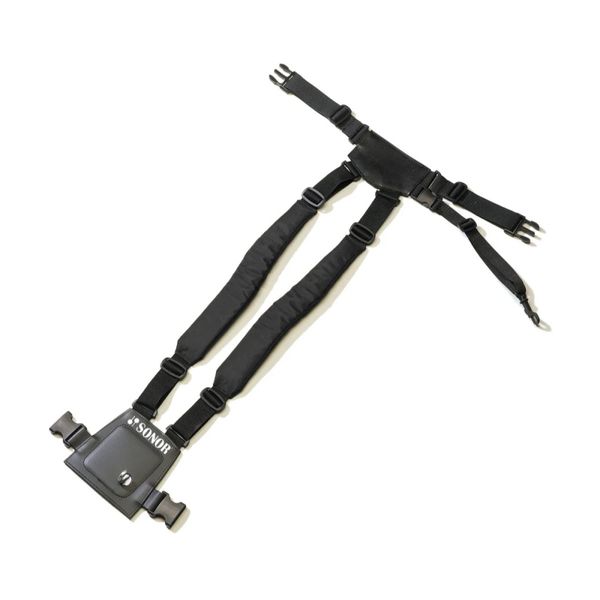 Sonor PG 6560 PowerStrap for skarptromme, L-XL, Svart
