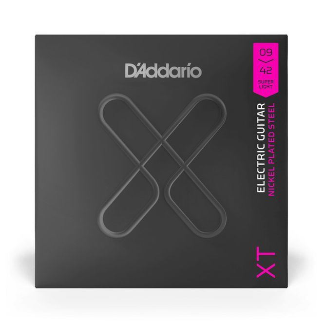 Hovedbilde D'Addario XTE0942 Coated Super Light El. Gitar Strenger (09-42)